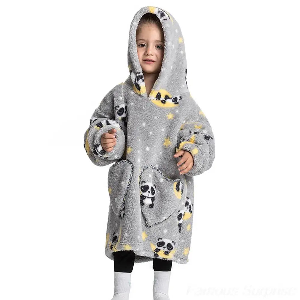Blue Shark Hoodie