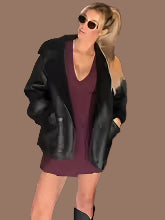 Fleece Collar Winter Coat