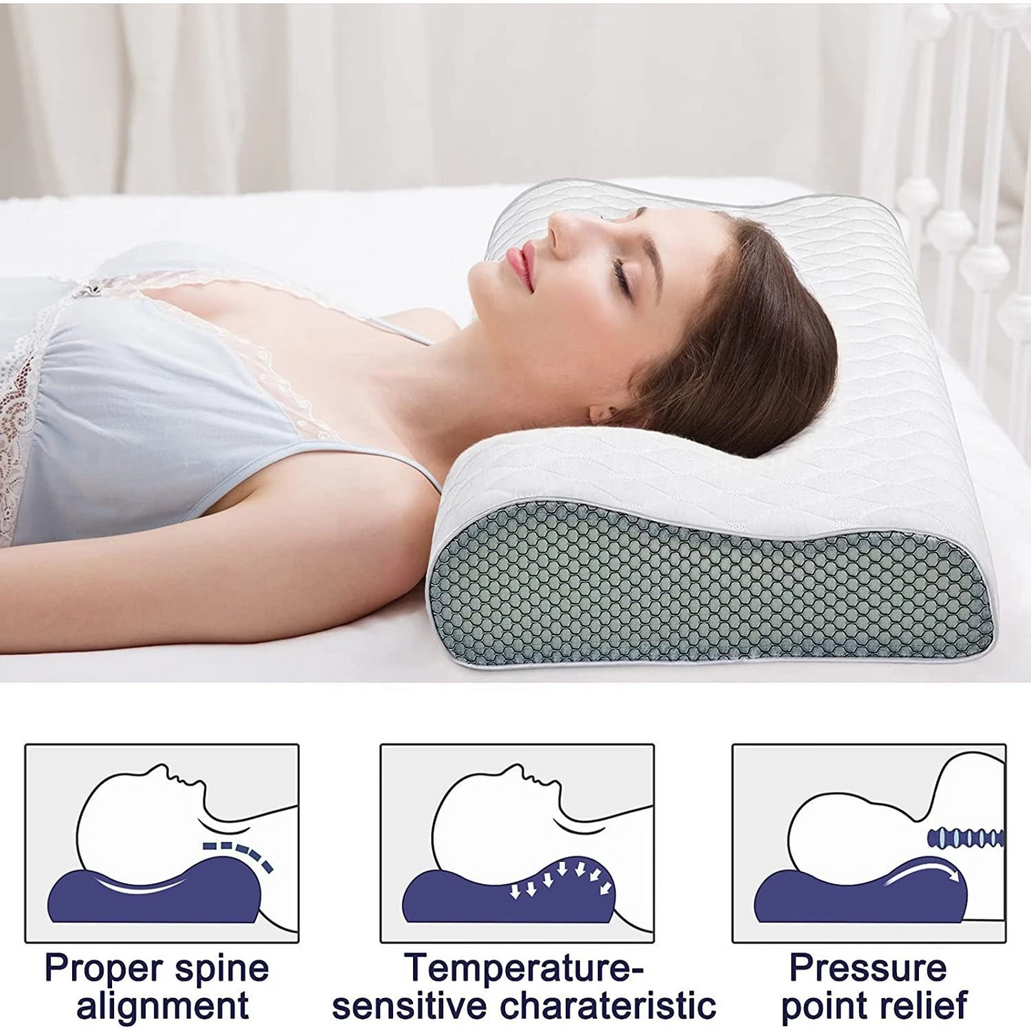 OrthoEase™ Memory Foam Pillow