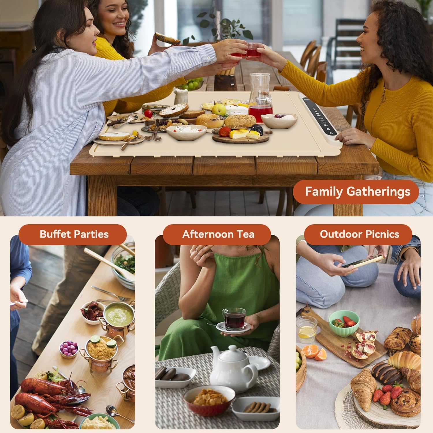 Electric Food Warming Mat