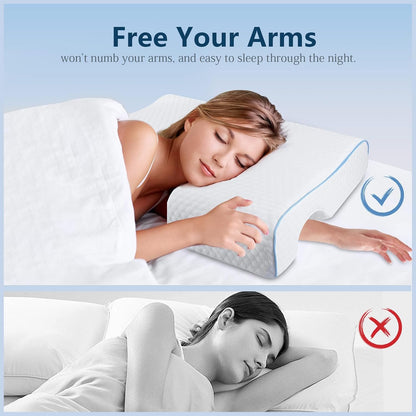 CuddleEase™ Memory Foam Pillow