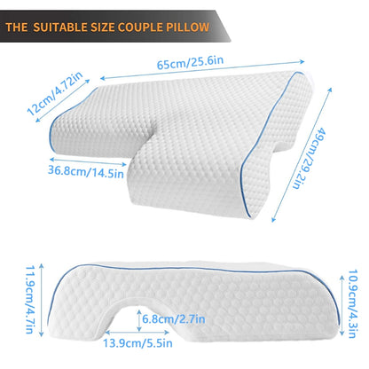 CuddleEase™ Memory Foam Pillow