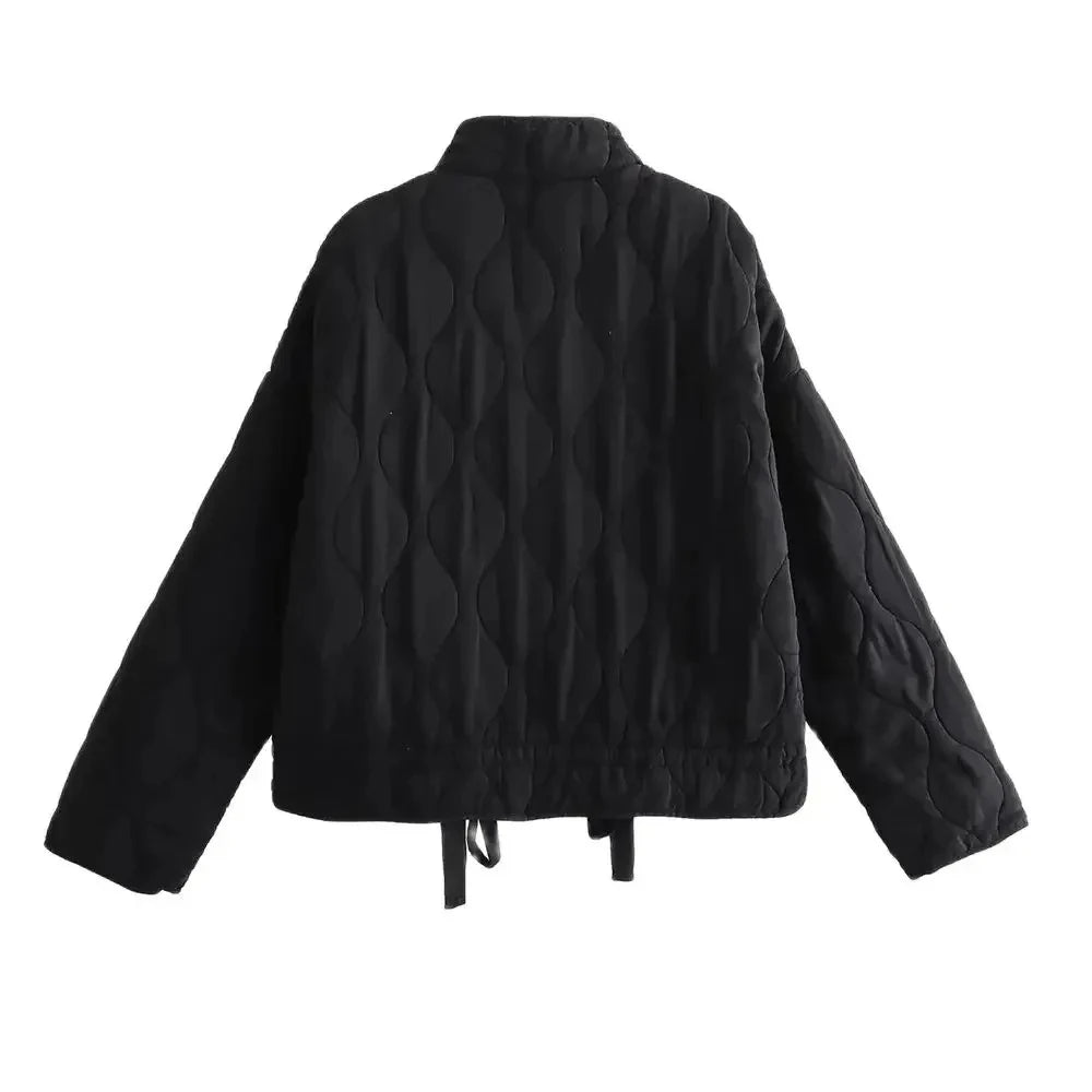 Diamond Plaid Cotton Jacket