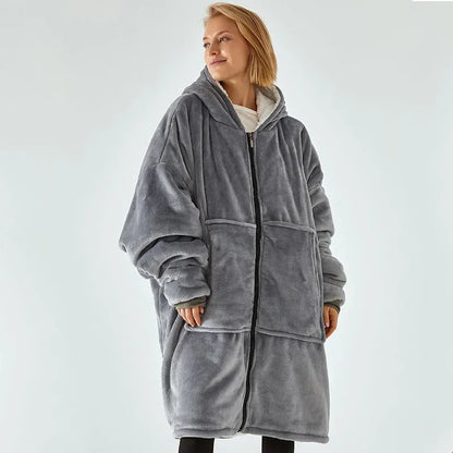 Oversized Hoodie Blanket