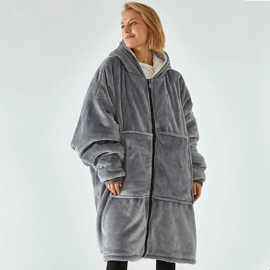 Oversized Hoodie Blanket