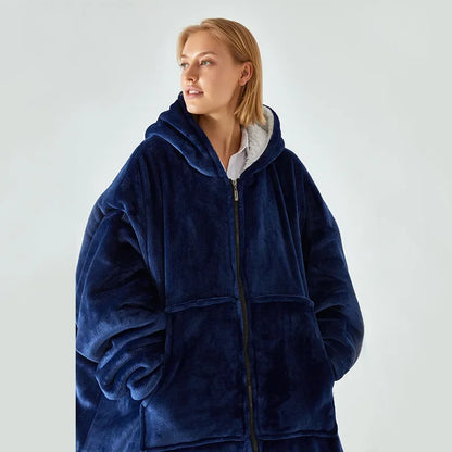 Oversized Hoodie Blanket