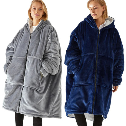 Oversized Hoodie Blanket