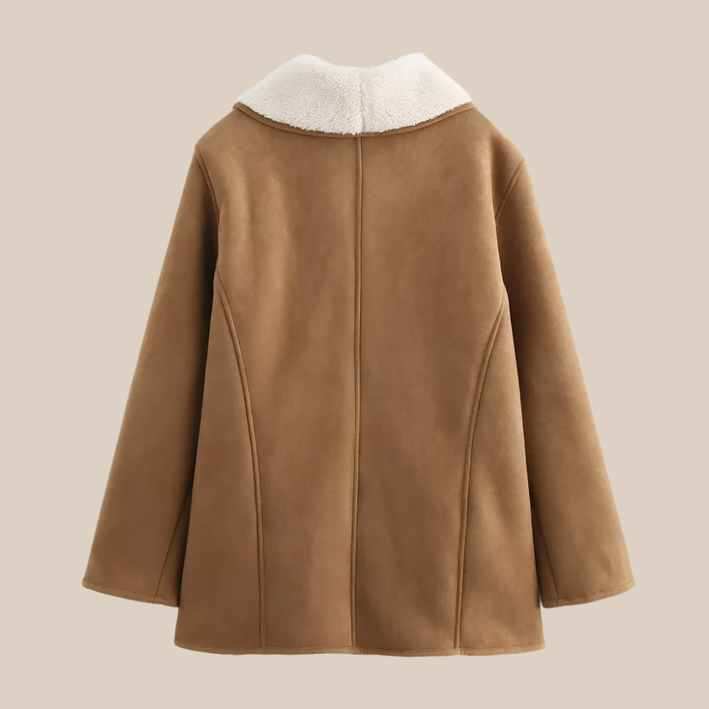 Double-Sided Lapel Coat