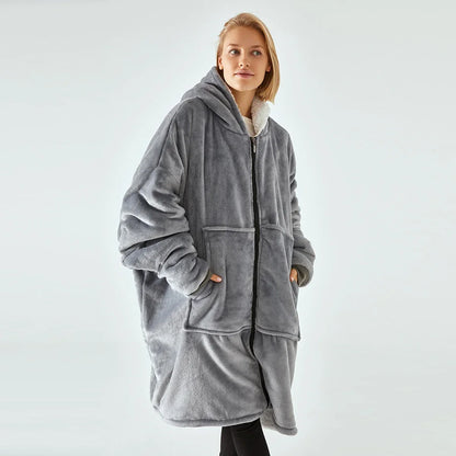 Oversized Hoodie Blanket
