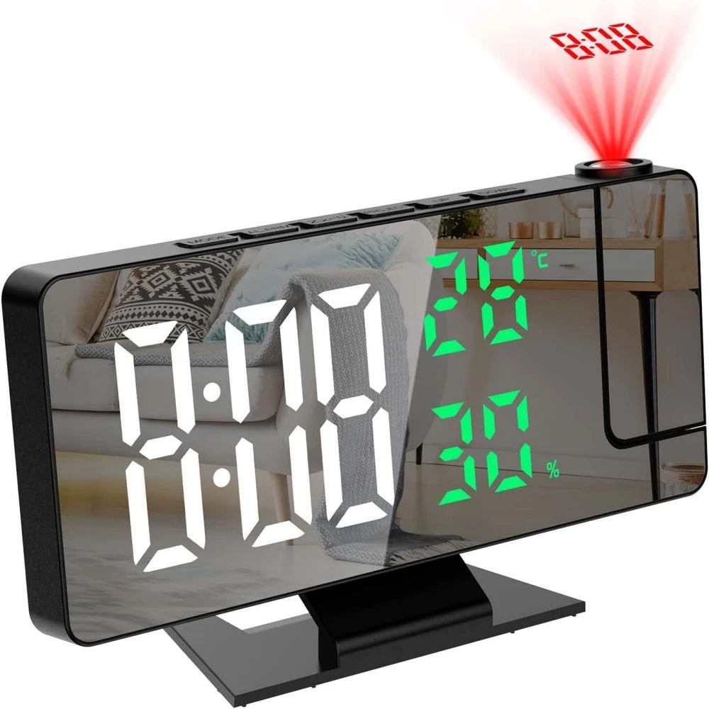 Digital Snooze Clock with Display