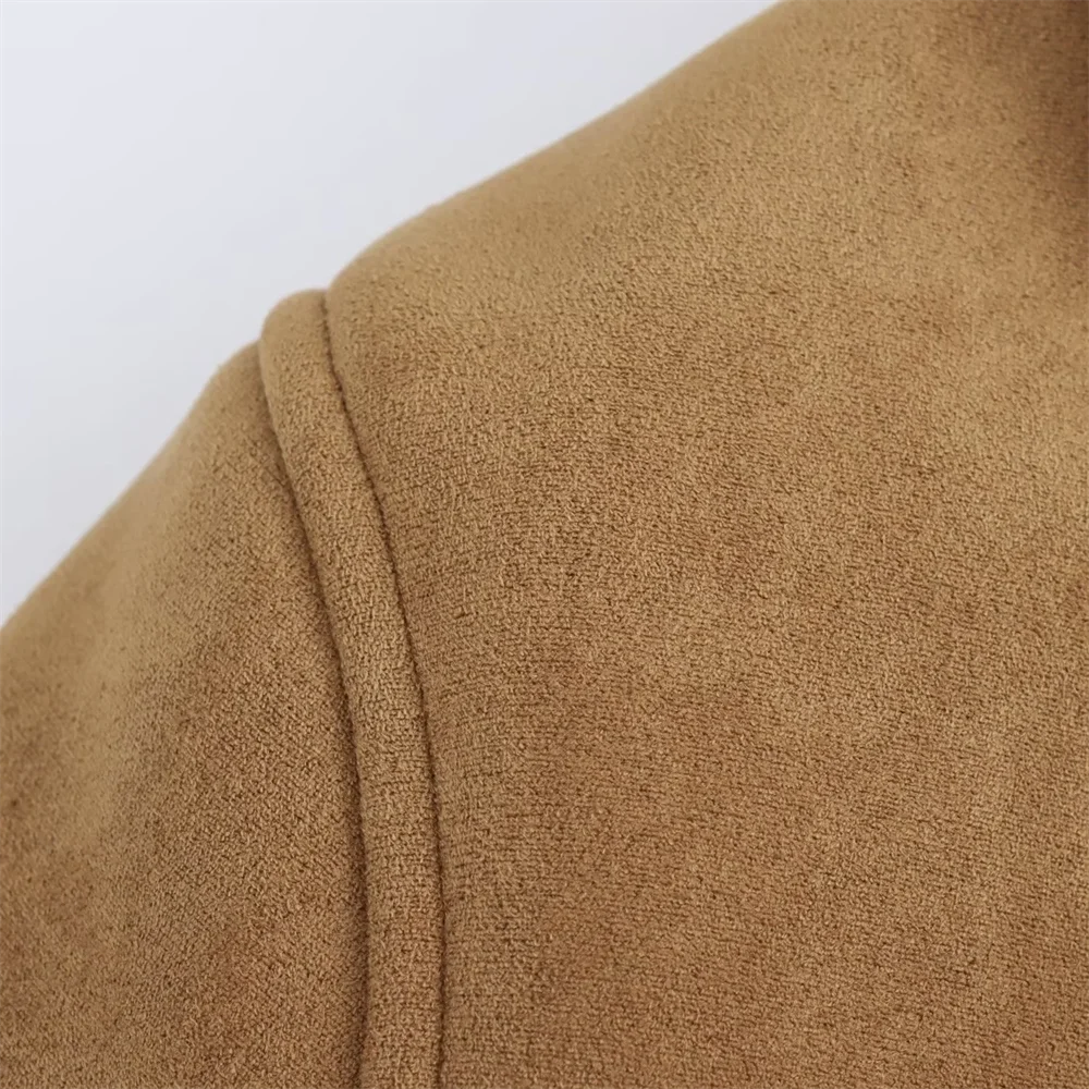 Double-Sided Lapel Coat