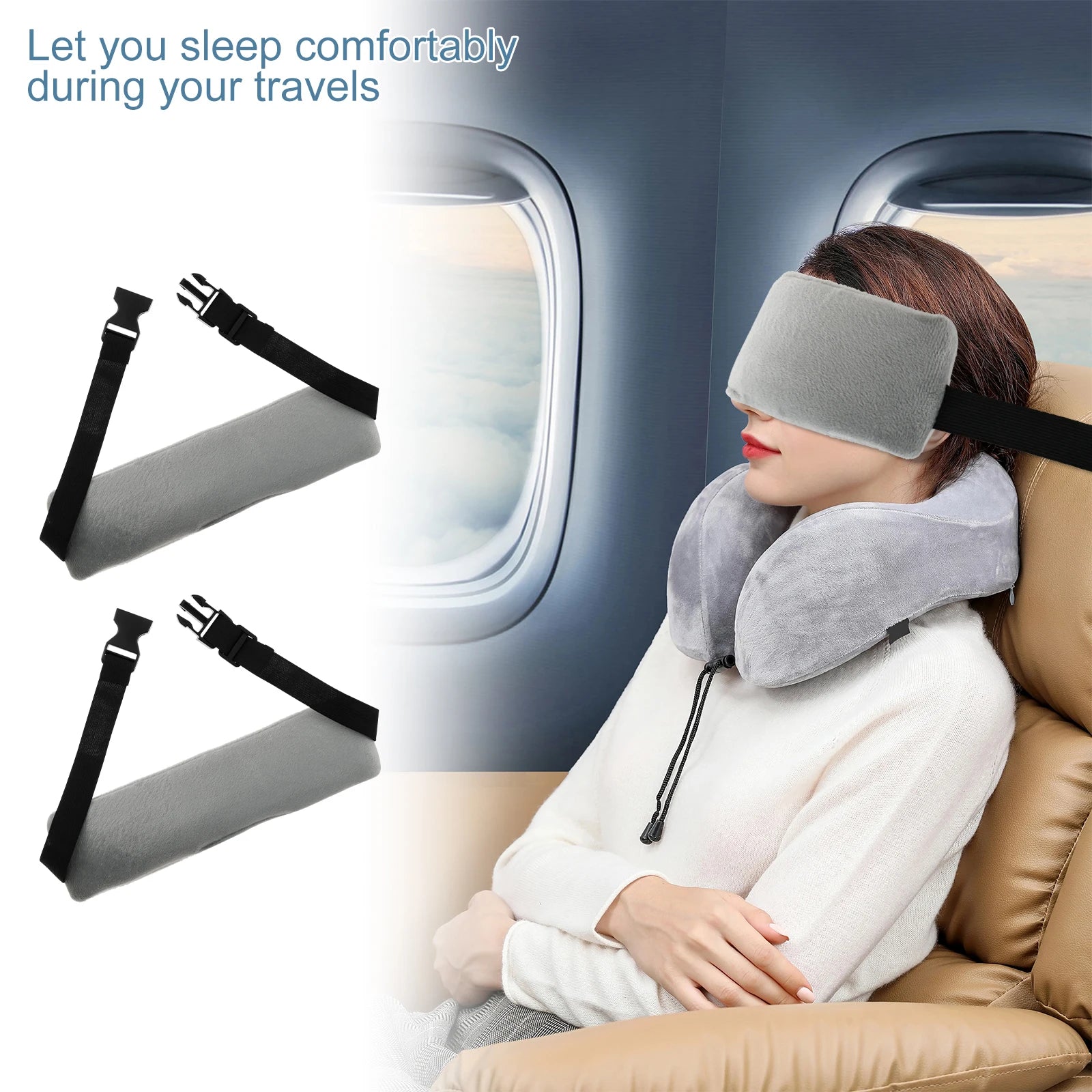 Headrest Strap Set