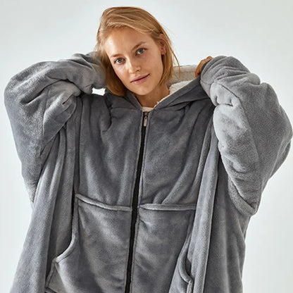 Oversized Hoodie Blanket