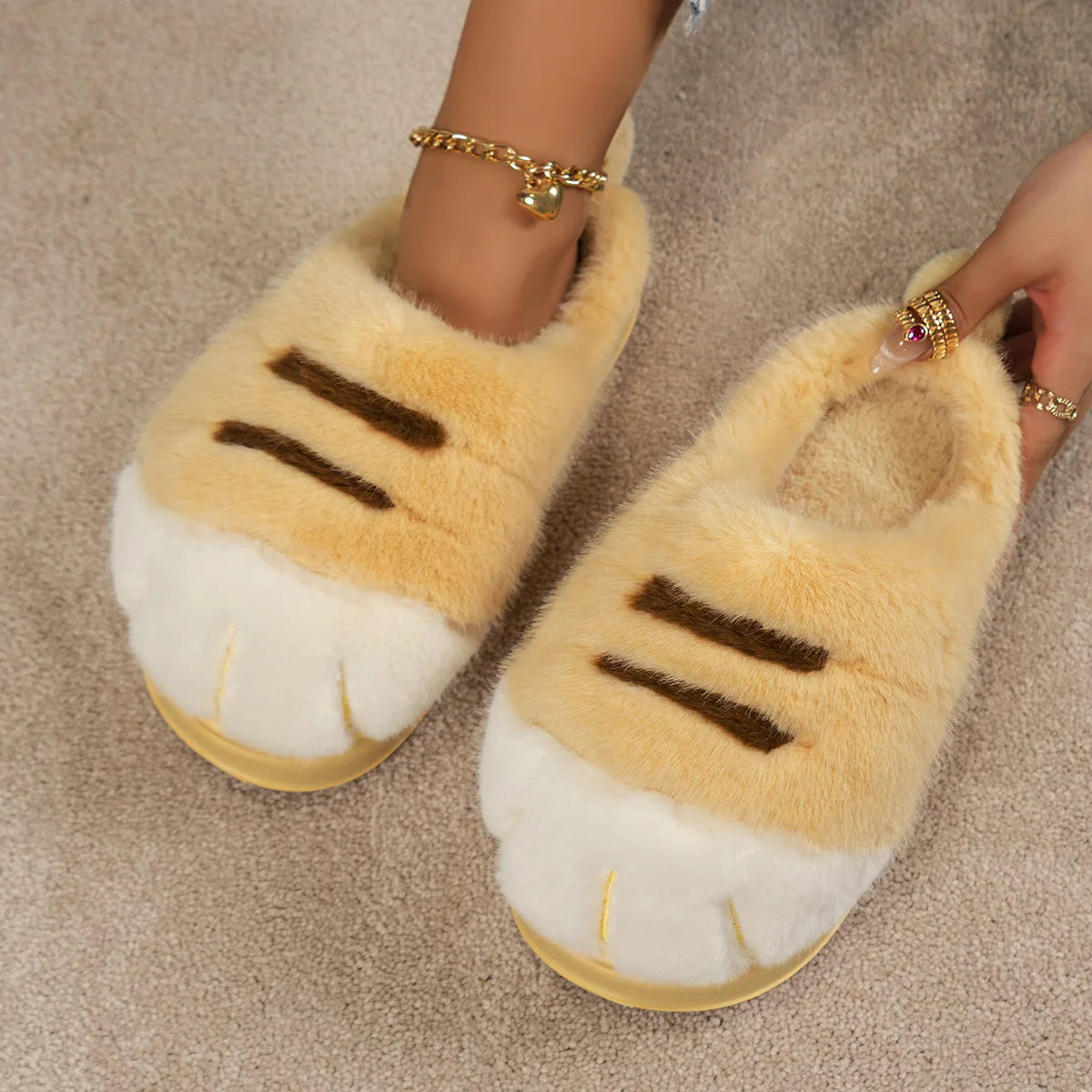 Kitty Claw Slippers