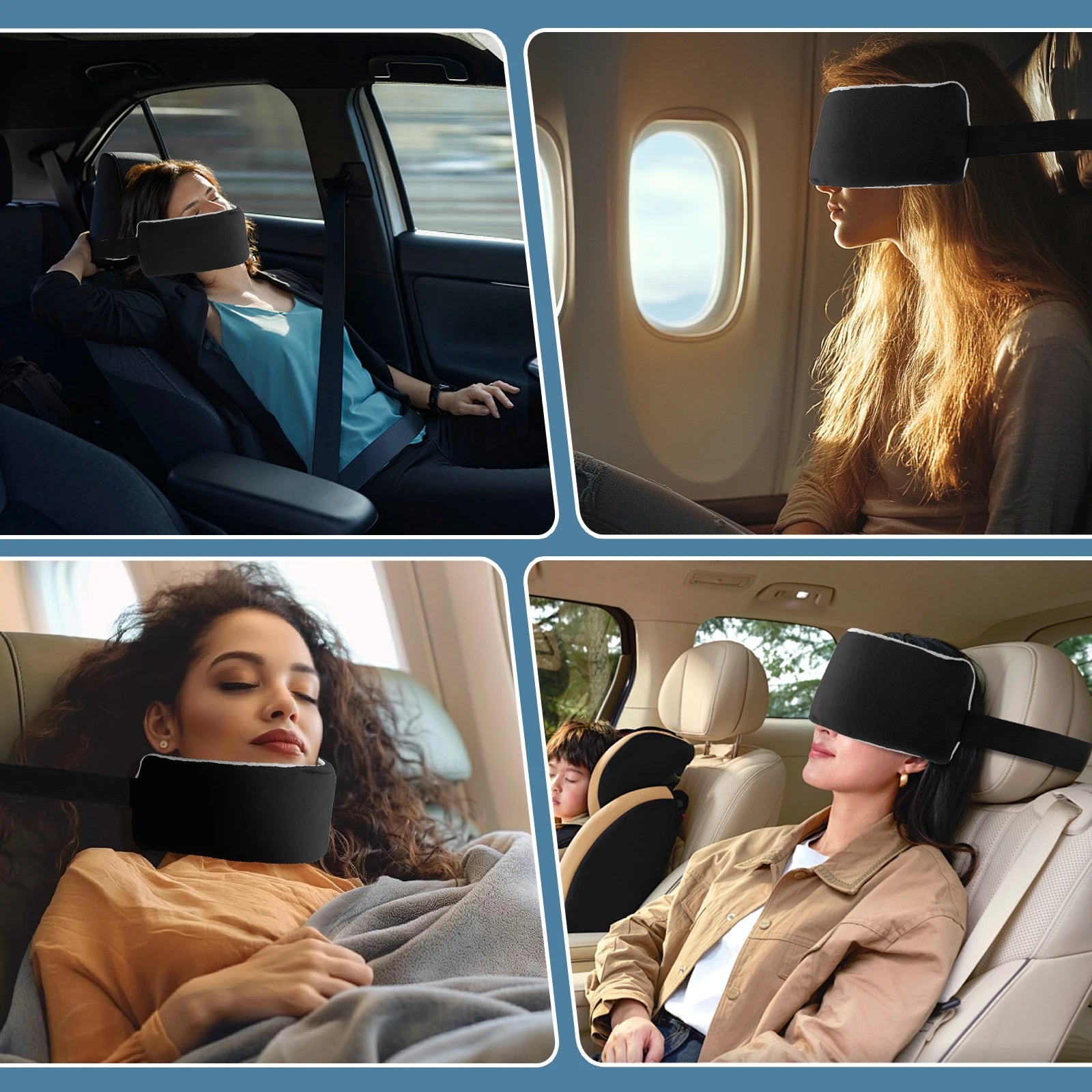 Headrest Strap Set