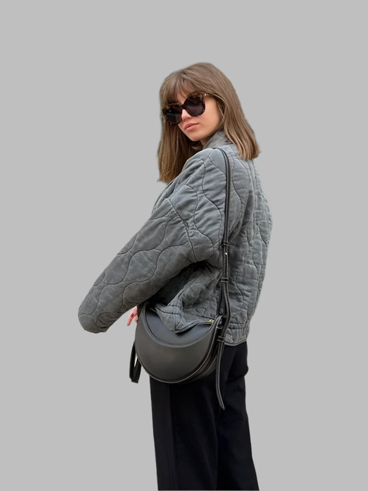 Diamond Plaid Cotton Jacket