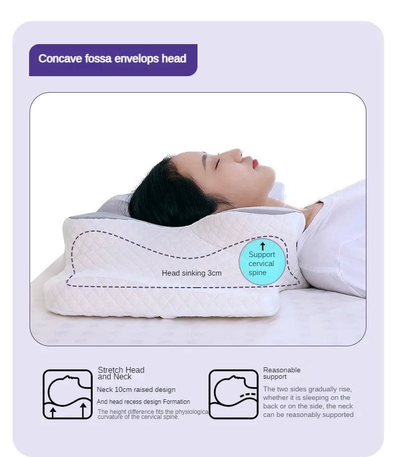 ErgoNeck™ Memory Foam Pillow