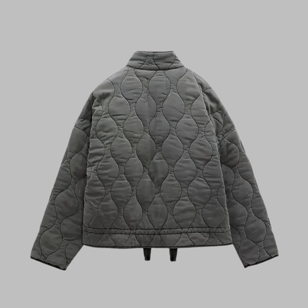 Diamond Plaid Cotton Jacket