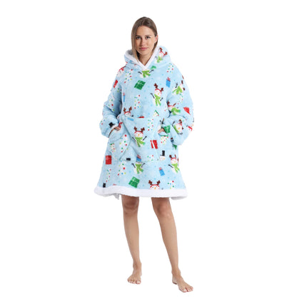 Red Snowman Hoodie