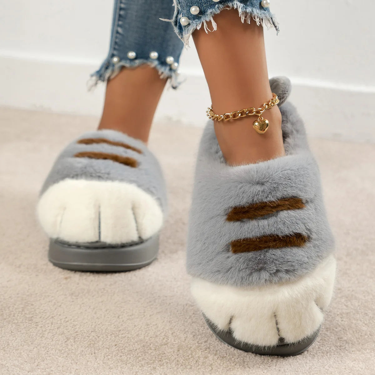 Kitty Claw Slippers