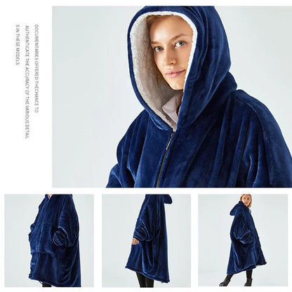 Oversized Hoodie Blanket