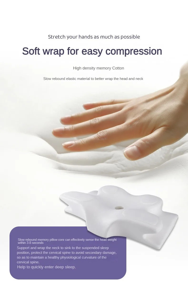 ErgoNeck™ Memory Foam Pillow