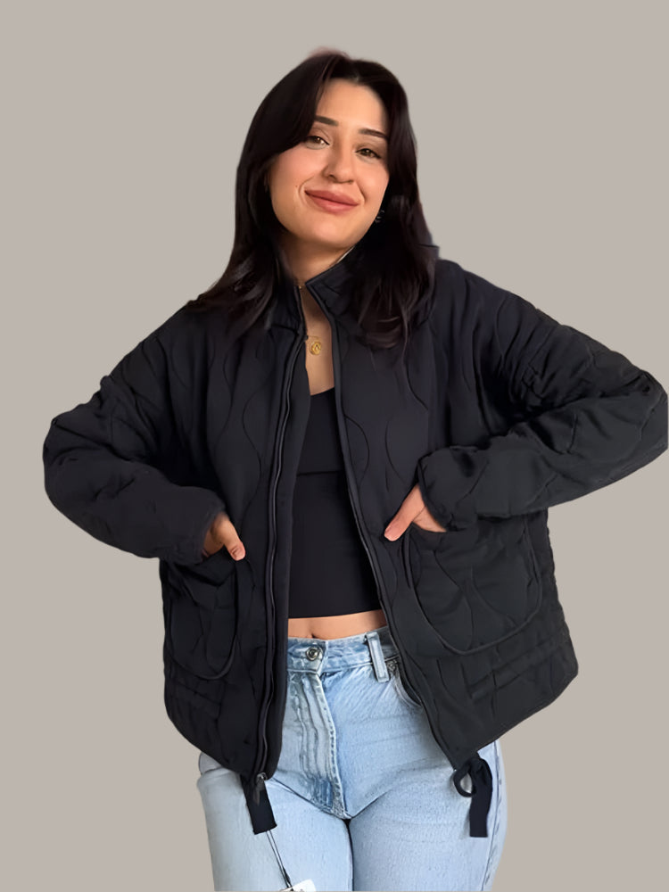 Diamond Plaid Cotton Jacket