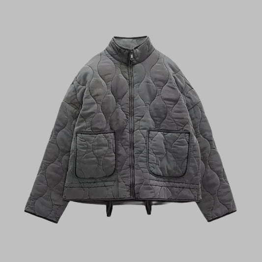 Diamond Plaid Cotton Jacket