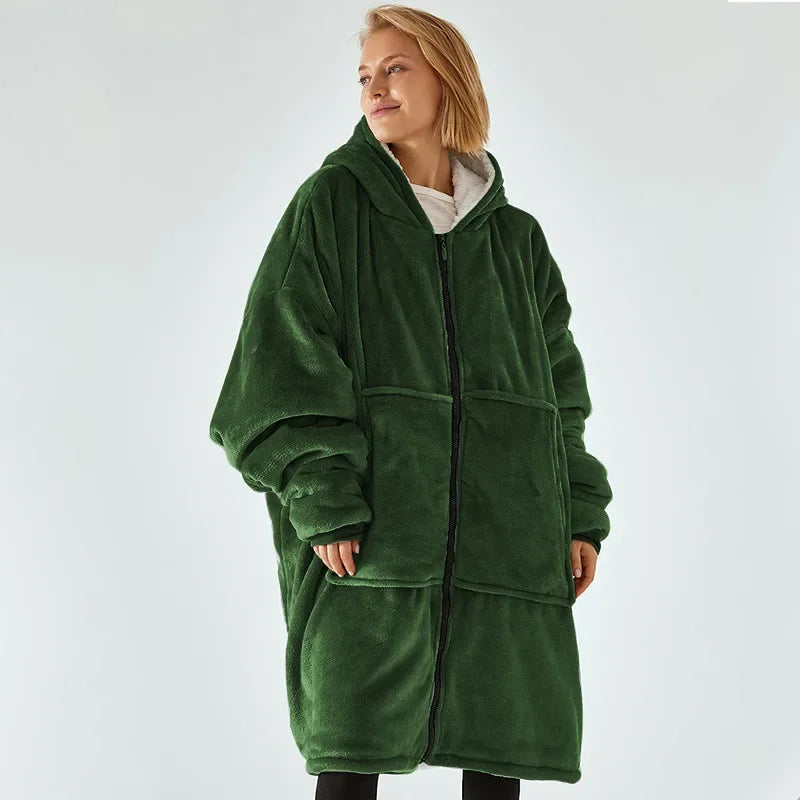 Oversized Hoodie Blanket