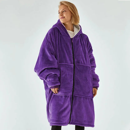 Oversized Hoodie Blanket