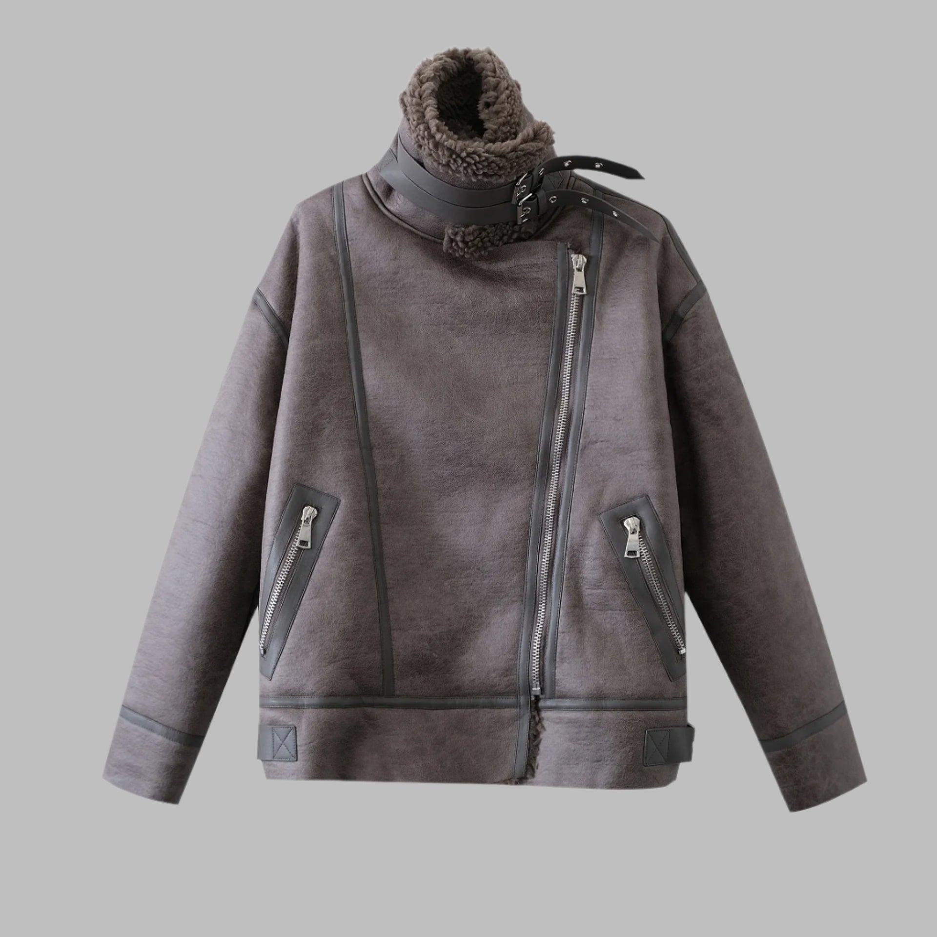 Oversized Faux Fur Jacket