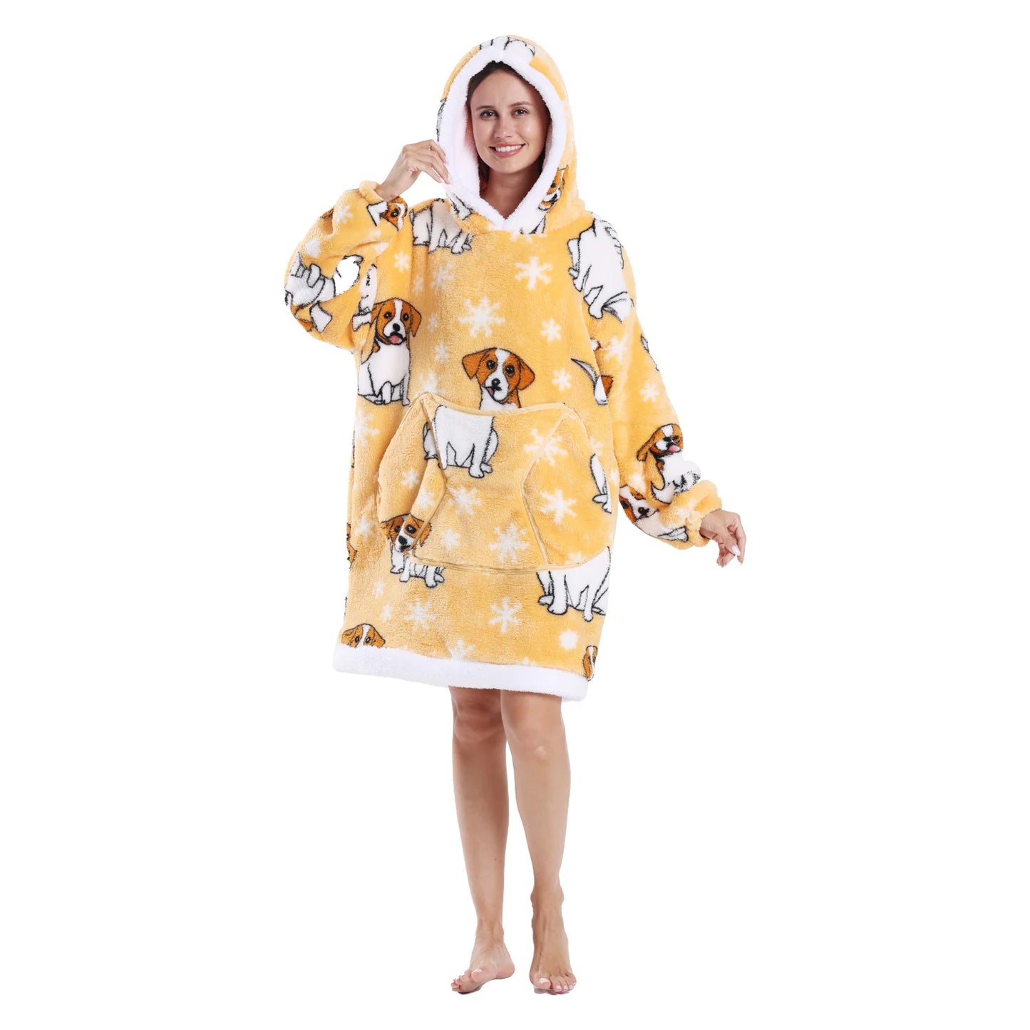 Yellow Dog Hoodie