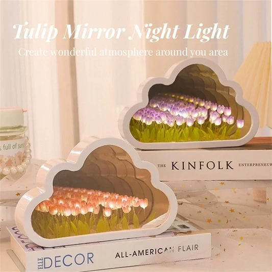 Whimsical Tulip Glow Lamp