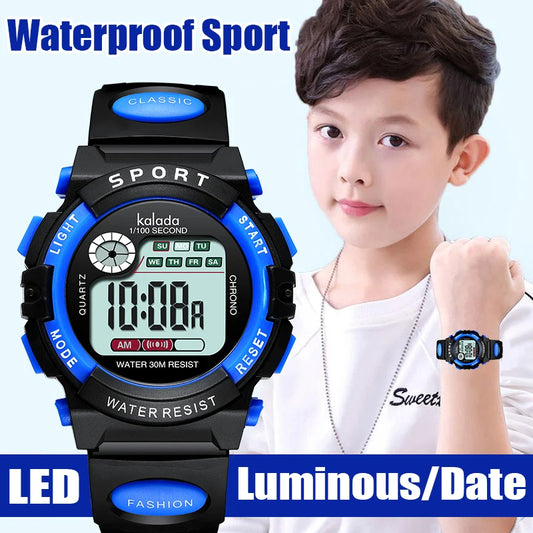 Colorful Kids Waterproof Watch